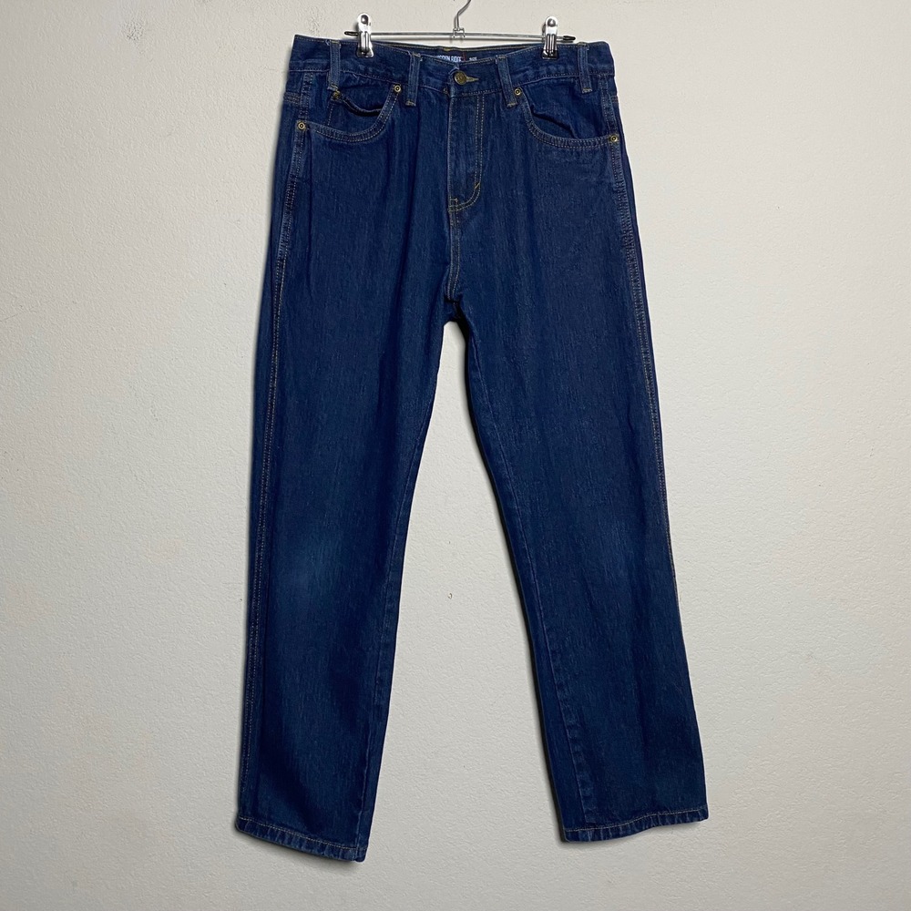 Mission Ridge‎ Dark Wash Blue Denim Jeans Mens 32X30 Classic Normcore Everyday